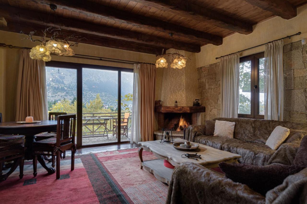 Parnassus Dreamwood Chalet Eptálofos Zewnętrze zdjęcie