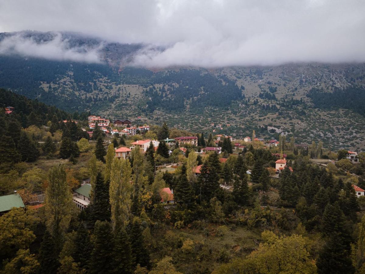 Parnassus Dreamwood Chalet Eptálofos Zewnętrze zdjęcie