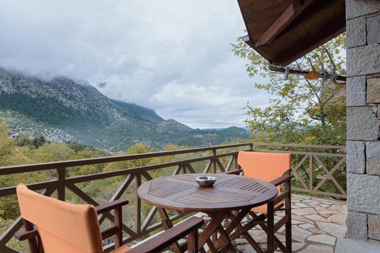 Parnassus Dreamwood Chalet Eptálofos Zewnętrze zdjęcie